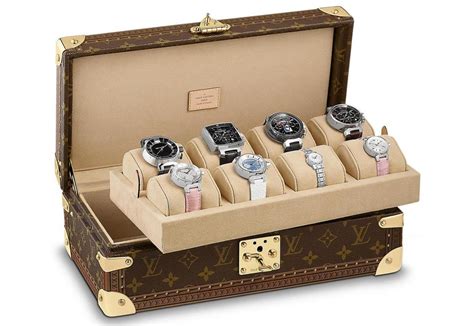 louis vuitton watch case review|louis vuitton watch trunk.